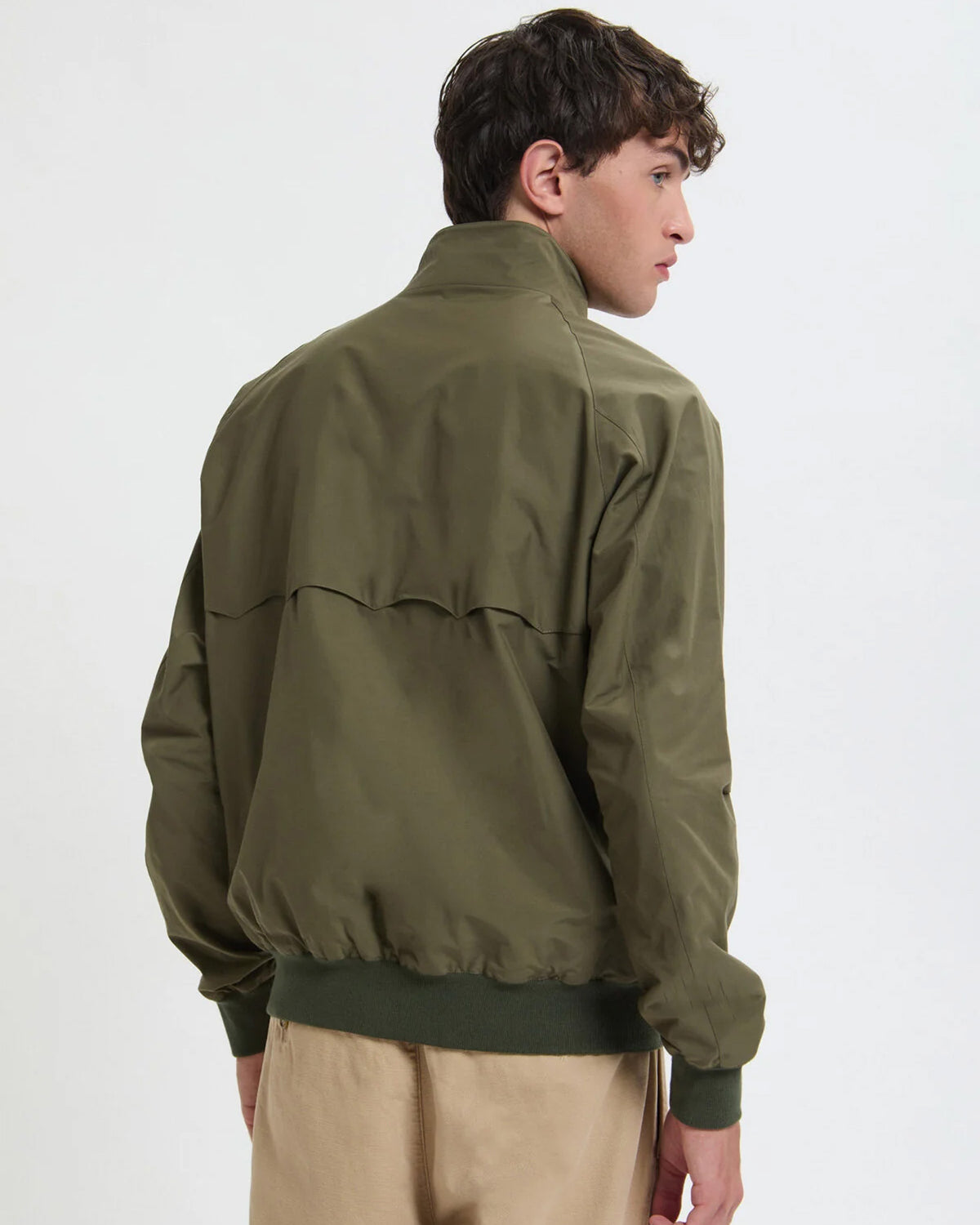 Baracuta G9 Classic Harrington Jacket - Army | Baracuta Jackets & Coats | JEANSTORE