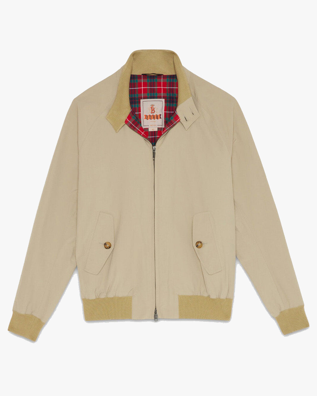 Baracuta G9 Classic Harrington Jacket - Natural | Baracuta Jackets & Coats | JEANSTORE