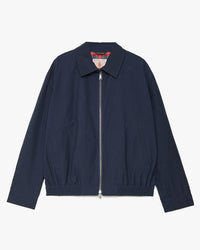 baracuta g18 harrington jacket navy front view full jacket