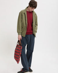 Baracuta G9 Twill Harrington Jacket - Lichen Green | Baracuta Jackets & Coats | JEANSTORE