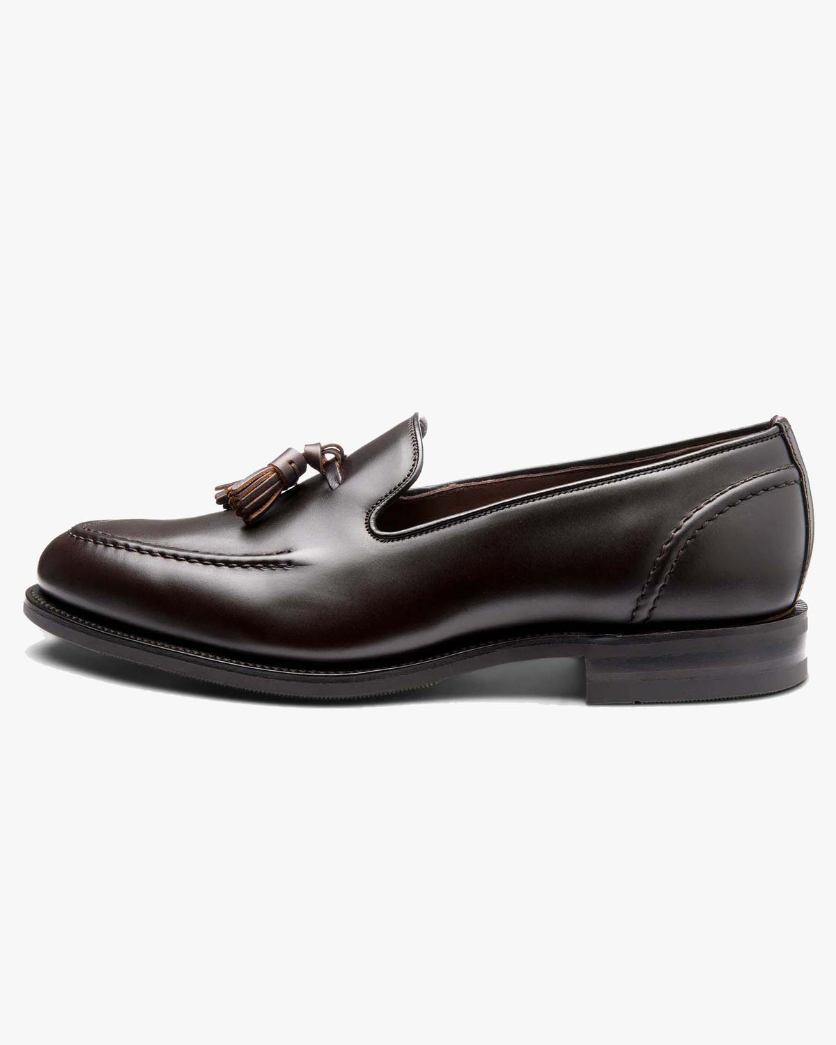 Loake Professional Brunel Tassel Loafer - Dark Brown
