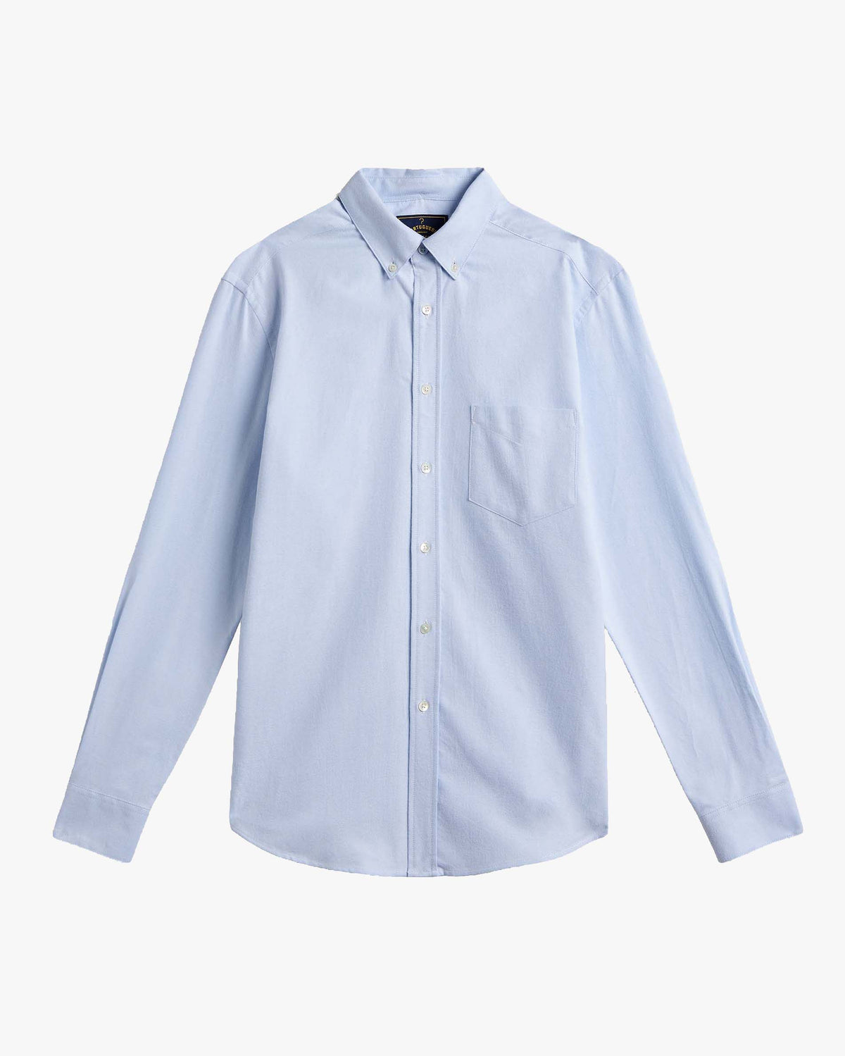 Portuguese Flannel Brushed Oxford Shirt - Blue