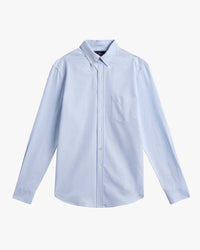 Portuguese Flannel Brushed Oxford Shirt - Blue