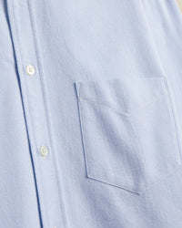 Portuguese Flannel Brushed Oxford Shirt - Blue