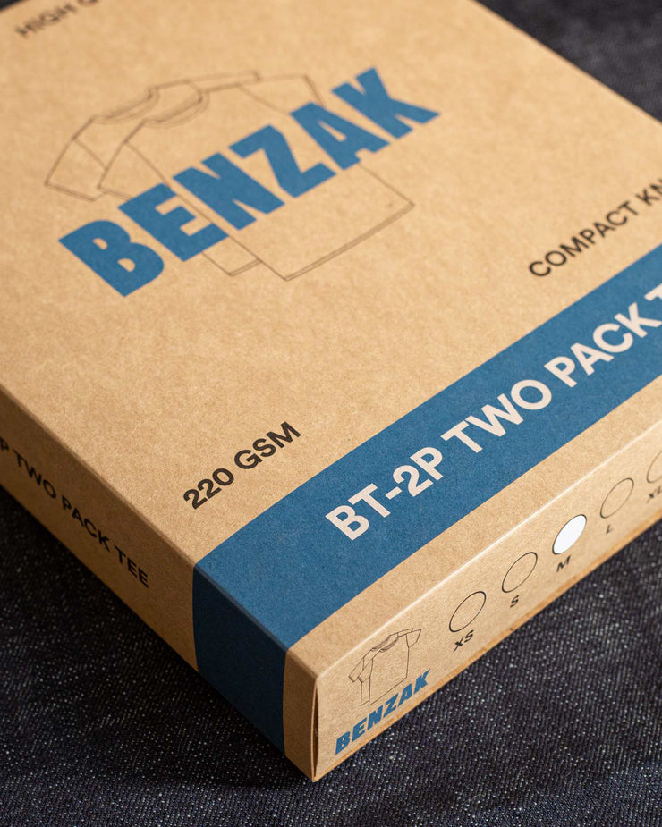Benzak Denim Developers BT-2P Two-Pack Tees - Off White