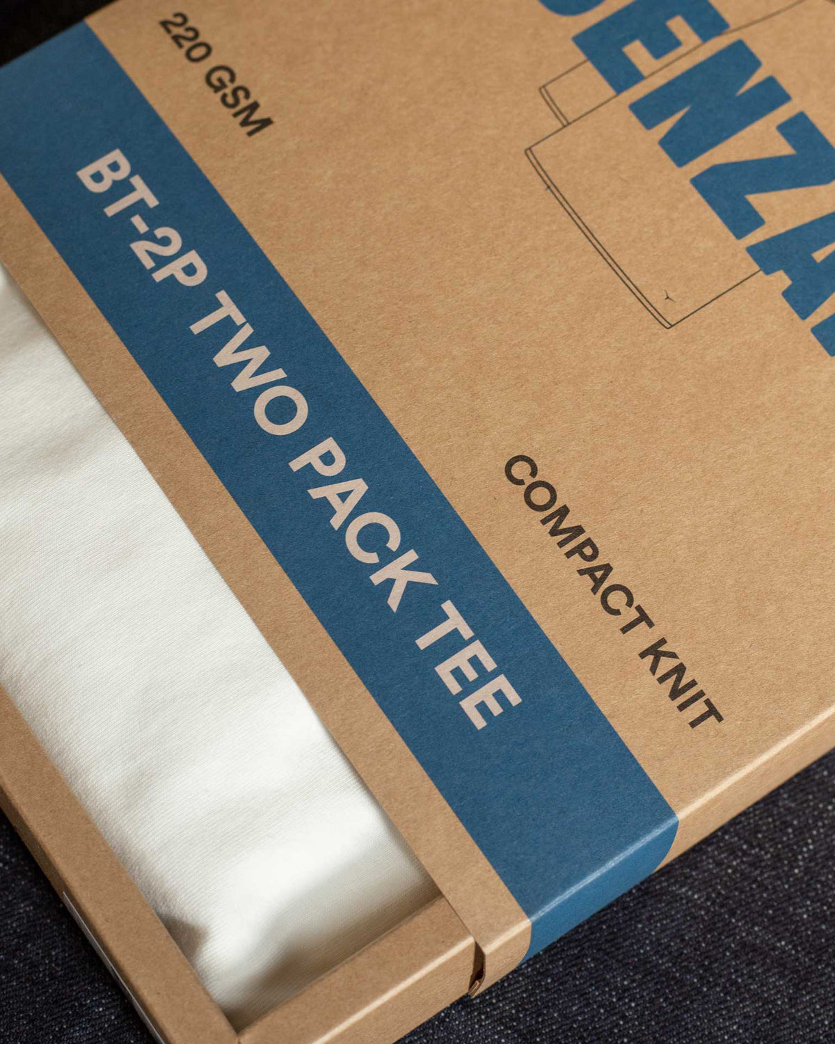 Benzak Denim Developers BT-2P Two-Pack Tees - Off White | Benzak Denim Developers T Shirts | JEANSTORE