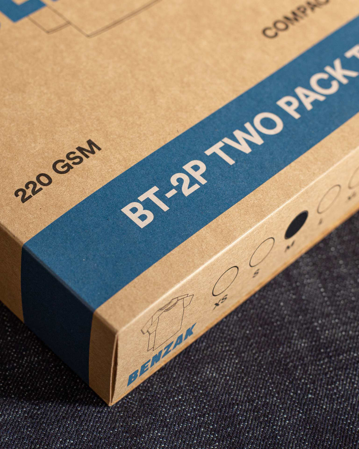 Benzak Denim Developers BT-2P Two-Pack Tees - Black