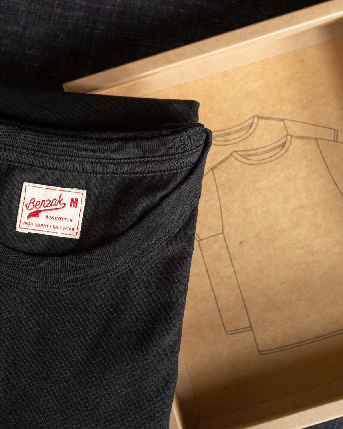 Benzak Denim Developers BT-2P Two-Pack Tees - Black
