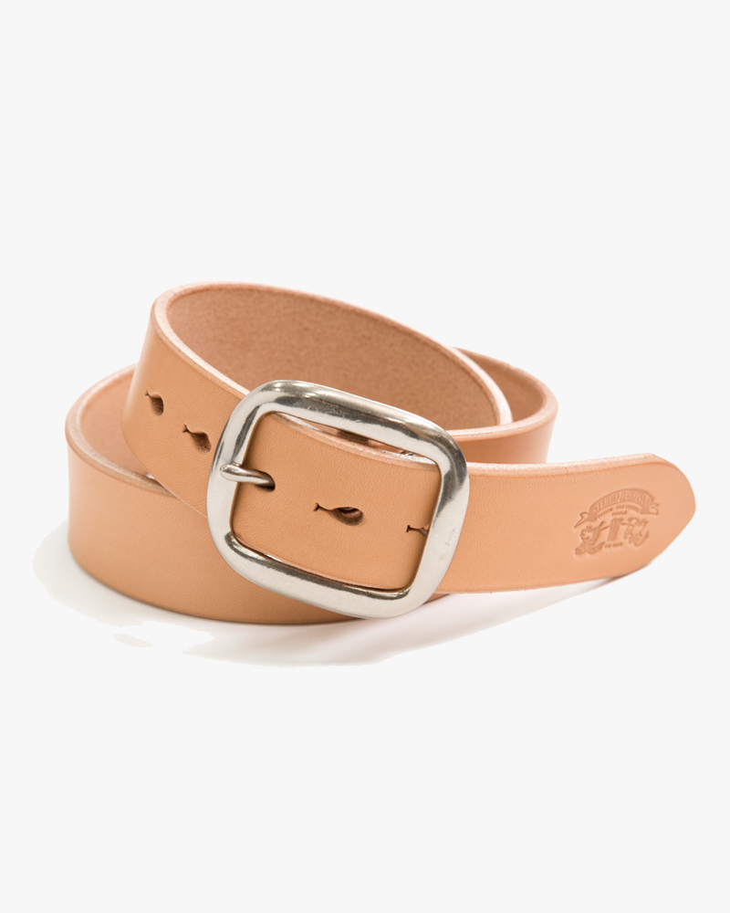 Studio D'Artisan B-81 Leather Belt - Natural | Studio D'Artisan Belts | JEANSTORE