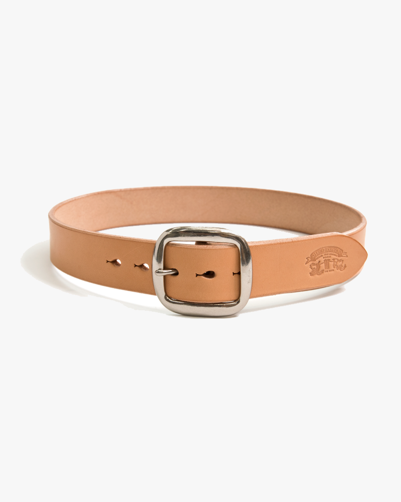 Studio D'Artisan B-81 Leather Belt - Natural | Studio D'Artisan Belts | JEANSTORE