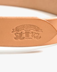 Studio D'Artisan B-81 Leather Belt - Natural | Studio D'Artisan Belts | JEANSTORE