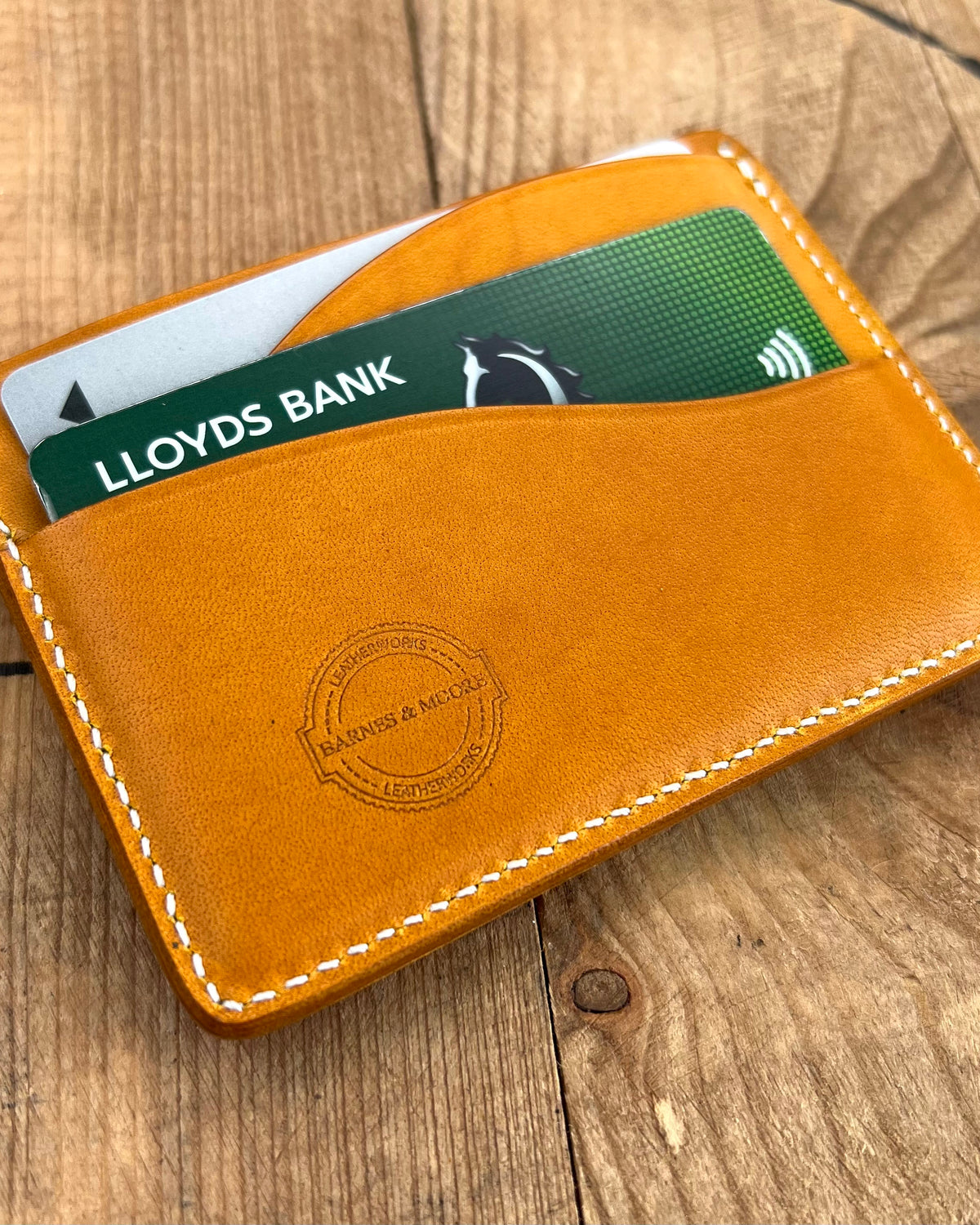 Barnes and Moore Drayman Leather Cardholder - Sunburst | Barnes and Moore Wallets & Key Fobs | JEANSTORE