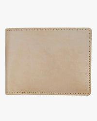 Barnes and Moore Longshore Coin Pocket Leather Wallet - Natural