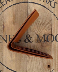 Barnes and Moore Longshore Coin Pocket Leather Wallet - Harness Tan | Barnes and Moore Wallets & Key Fobs | JEANSTORE