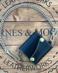 Barnes and Moore Sportsman Mid Leather Wallet - Silver Series Black | Barnes and Moore Wallets & Key Fobs | JEANSTORE