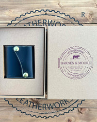 Barnes and Moore Sportsman Mid Leather Wallet - Silver Series Black | Barnes and Moore Wallets & Key Fobs | JEANSTORE
