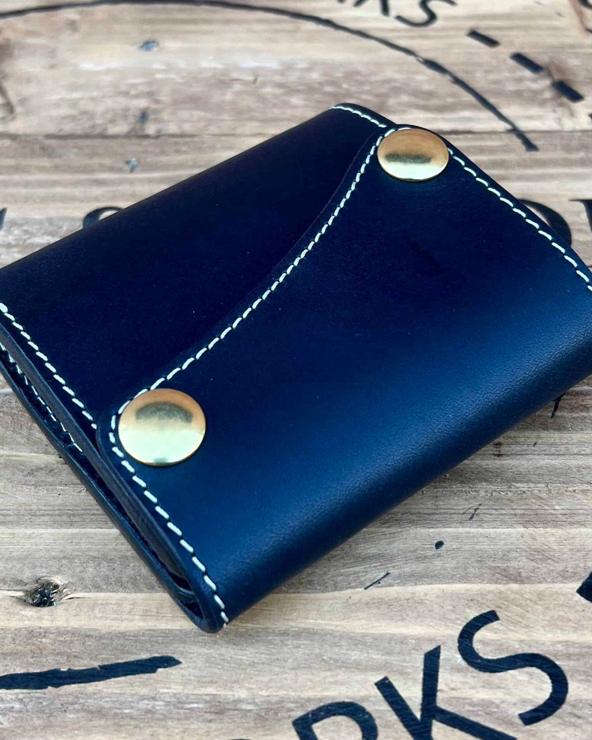 Barnes and Moore Sportsman Mid Leather Wallet - Silver Series Indigo | Barnes and Moore Wallets & Key Fobs | JEANSTORE