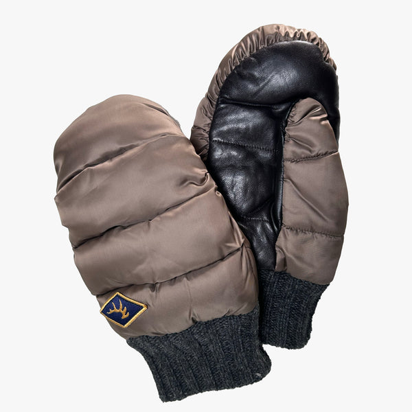 Elmer Caterpillar Sheepskin Palm Mittens - Beige | Elmer Gloves Gloves | JEANSTORE