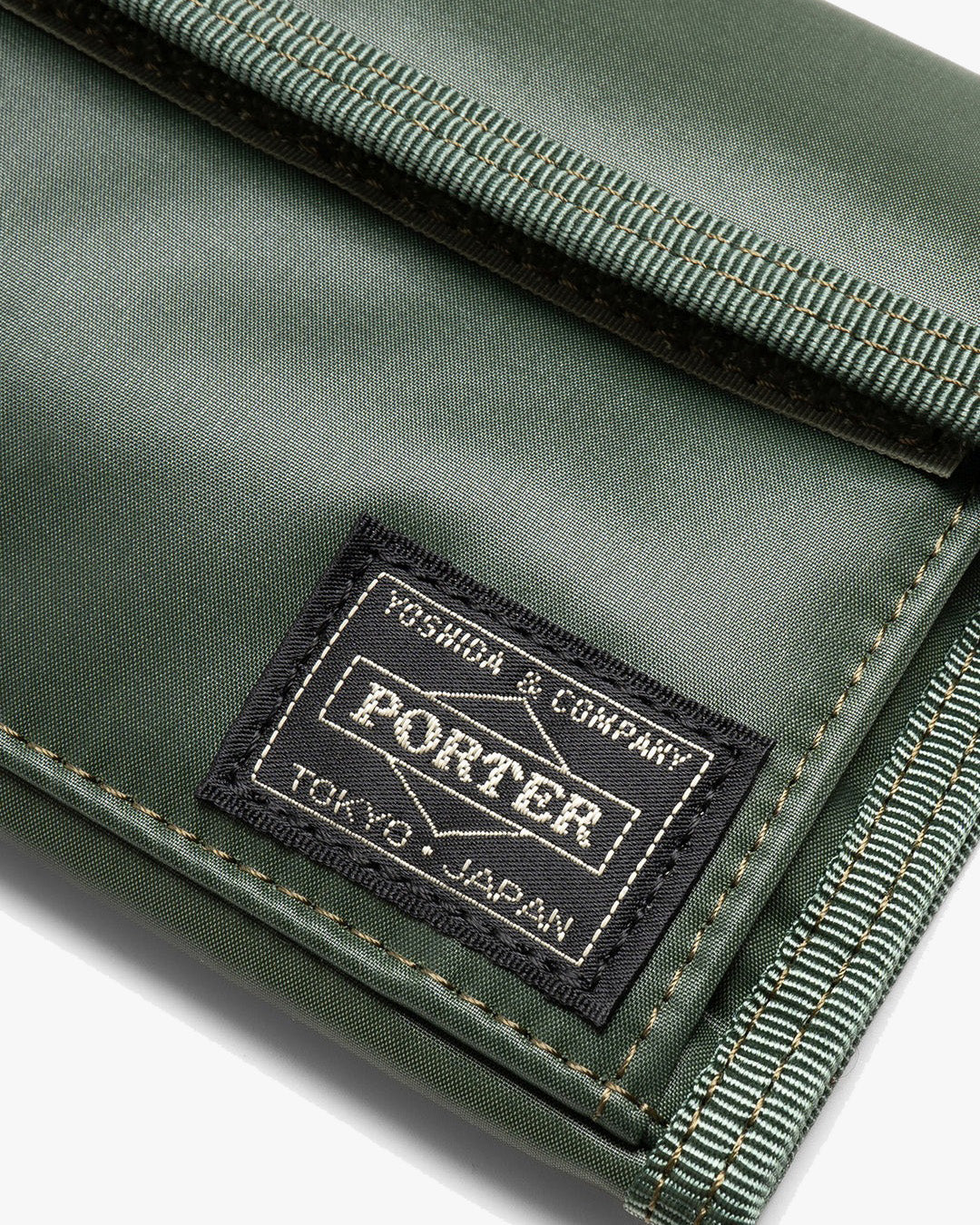 Porter-Yoshida & Co. Capsule Wallet - Khaki | Porter-Yoshida & Co. Wallets & Key Fobs | JEANSTORE