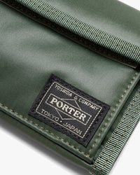 Porter-Yoshida & Co. Capsule Wallet - Khaki | Porter-Yoshida & Co. Wallets & Key Fobs | JEANSTORE