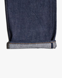 Big John Green Label M1012RC Wild Duck Wide Straight Selvedge Jeans - Indigo Onewash