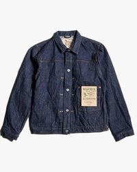 Big John Green Label M6012RC Wild Duck Selvedge Denim Jacket - Indigo Onewash | Big John Jackets & Coats | JEANSTORE