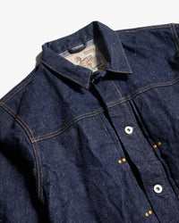 Big John Green Label M6012RC Wild Duck Selvedge Denim Jacket - Indigo Onewash | Big John Jackets & Coats | JEANSTORE
