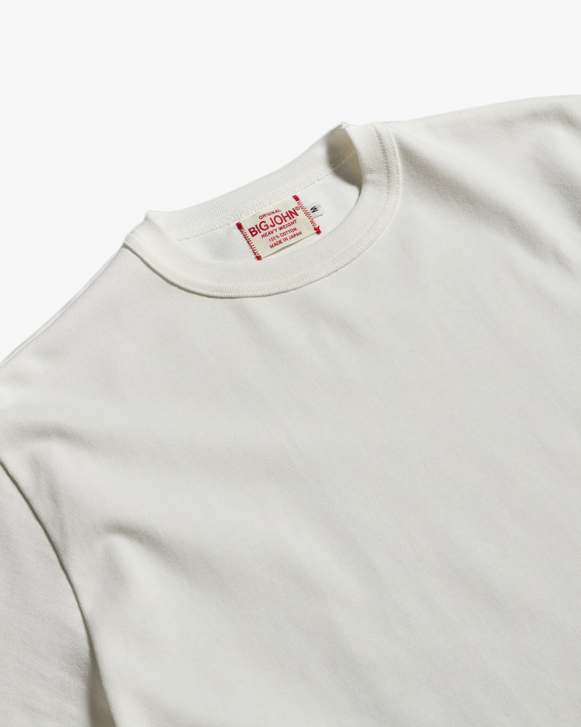 Big John Magnum Weight Tee - White | Big John T Shirts | Jeanstore