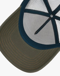 Stetson Motorcycle Trucker Cap - Beige / Olive | Stetson Hats | JEANSTORE