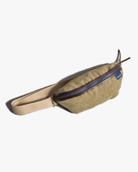 Bleu de Chauffe New Beat Belt Bag - Khaki US Stonewashed