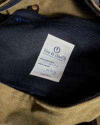 Bleu de Chauffe Hobo Travel Bag - Khaki US Stonewashed