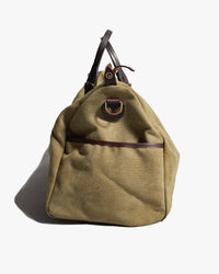Bleu de Chauffe Hobo Travel Bag - Khaki US Stonewashed