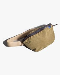Bleu de Chauffe New Beat XL Belt Bag - Khaki US Stonewashed
