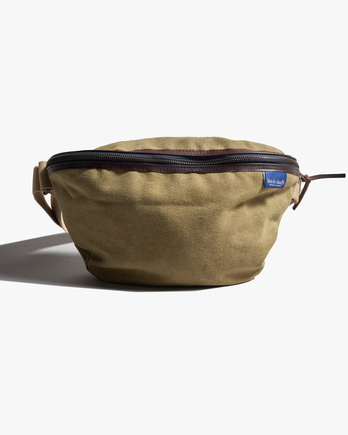 Bleu de Chauffe New Beat XL Belt Bag - Khaki US Stonewashed