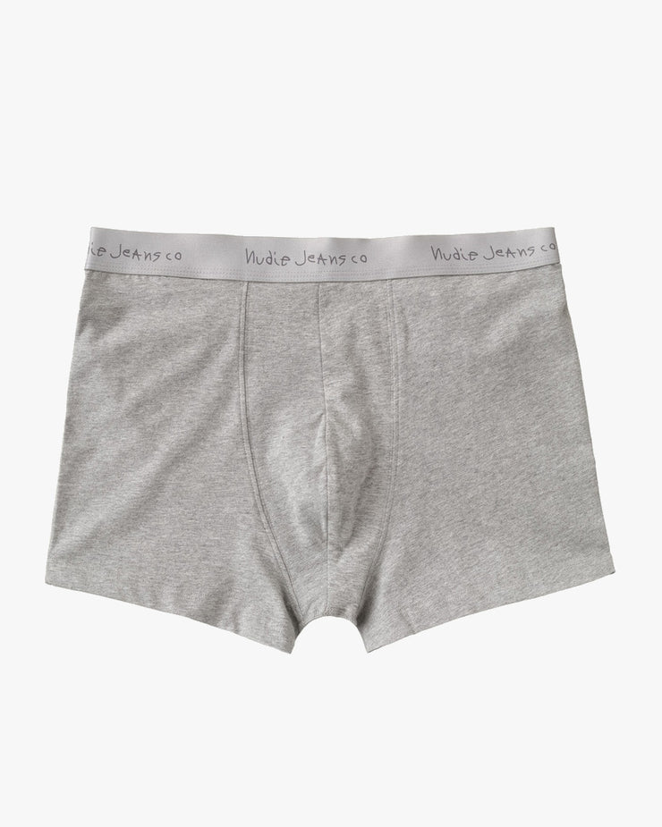 Nudie Jeans Boxer Briefs 1-Pack - Grey Melange