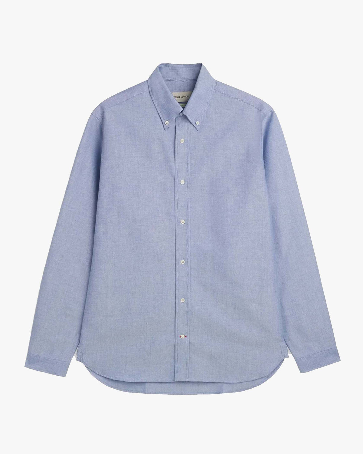 Oliver Spencer Brook Button Down Shirt - Brecon Oxford Blue