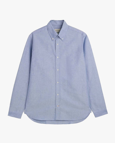 Oliver Spencer Brook Button Down Shirt - Brecon Oxford Blue