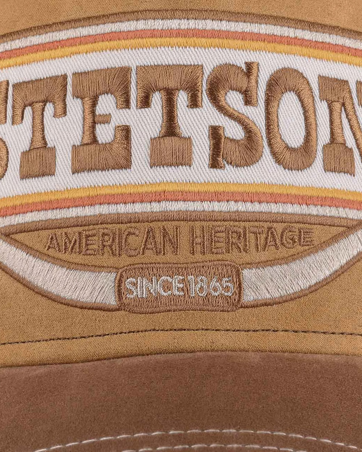 Stetson Buffalo Horn Trucker Cap - Beige