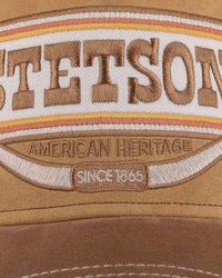 Stetson Buffalo Horn Trucker Cap - Beige