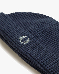 Fred Perry Waffle Beanie - Dark Airforce | Fred Perry Hats | JEANSTORE