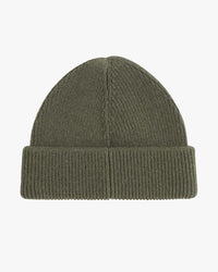 Fred Perry Classic Wool Beanie - Laurel Wreath Green