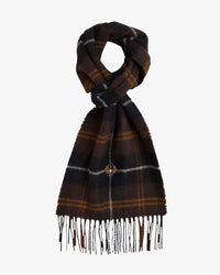 Fred Perry Lambswool Scarf - Rich Brown