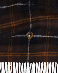 Fred Perry Lambswool Scarf - Rich Brown