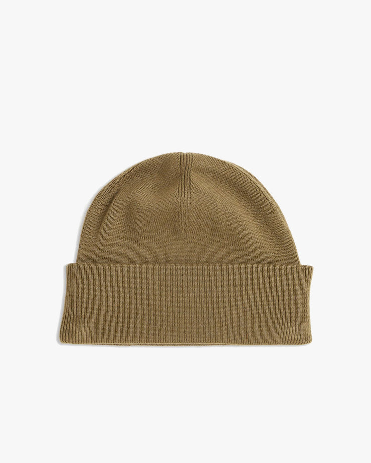 Fred Perry Classic Wool Beanie - Shaded Stone / Dark Petrol