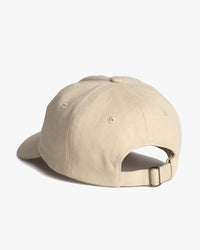 Merz b. Schwanen CAP01 Swan Logo Cap - Light Khaki / Deep Blue