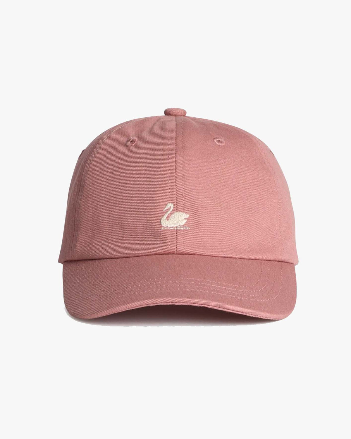 Merz b. Schwanen CAP01 Swan Logo Cap - Rosewood / Nature | Merz b. Schwanen Hats | Jeanstore