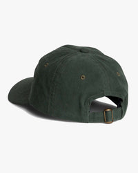 Merz b. Schwanen CAP01LC Swan Logo Corduroy Cap - Forest