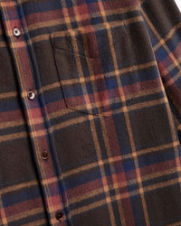 Portuguese Flannel Castor Shirt - Brown