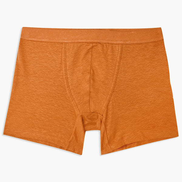 TA-CT Cervin Linen Boxer Briefs - Burnt Orange | TA-CT Underwear | JEANSTORE