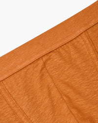 TA-CT Cervin Linen Boxer Briefs - Burnt Orange | TA-CT Underwear | JEANSTORE